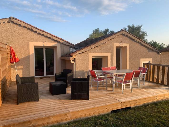 Gîte pour 5 personnes, avec Jacuzzi