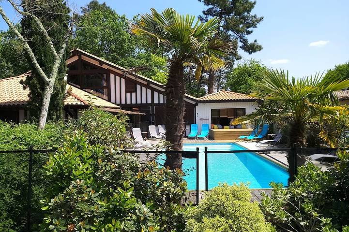Villa pour 14 personnes, avec Terrasse et Jardin à Lanton