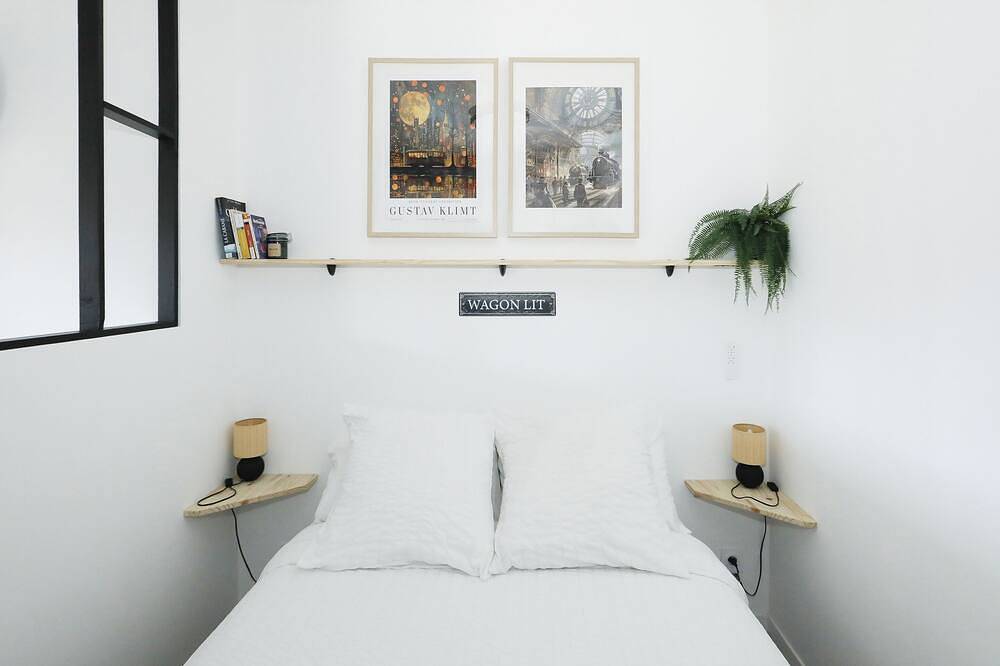 Ganze Wohnung, Apartment-Stadt-Ensuite mit Bad in La Mure, Isère