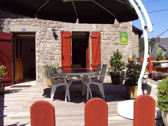 Gîte pour 4 personnes, avec terrasse