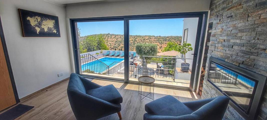 Casa rural para 8 personas, con vistas además de piscina y jardín en Paderne - 3