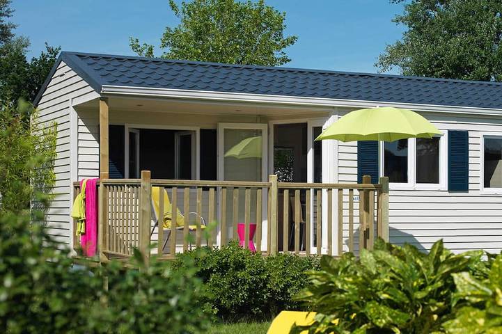 Chalet für 4 Personen, mit Terrasse und Garten in Pelzerhaken