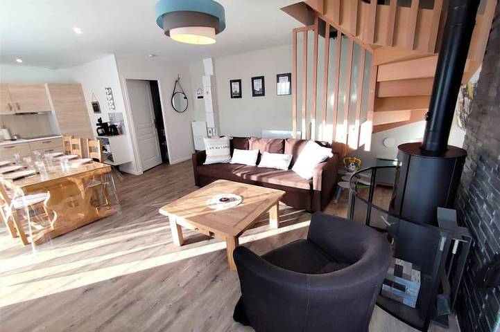 Location de vacances pour 4 personnes, avec jardin et terrasse dans Turretot