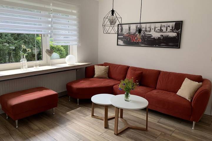 Ferienwohnung für 4 Personen, mit Balkon und Garten