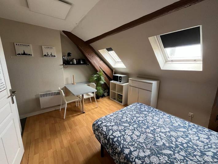 Gîte pour 2 personnes dans Gare de Dijon-Ville