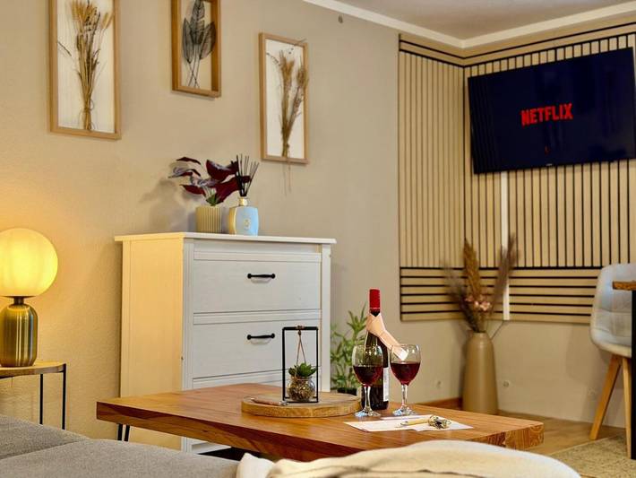 Ferienwohnung für 3 Personen, mit Terrasse und Garten sowie Ausblick in Festung Königstein - 4