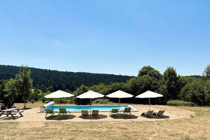 Location de vacances pour 16 personnes, avec Jardin à Échandelys