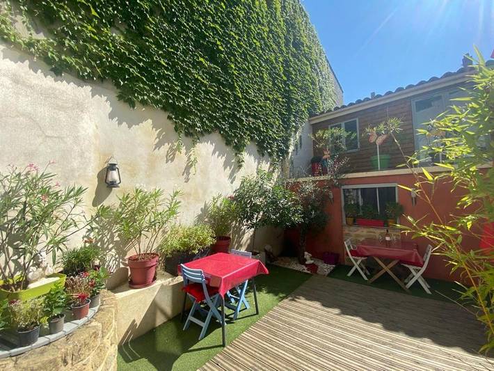 Appartement de vacances pour 3 personnes, avec Terrasse et Jardin
