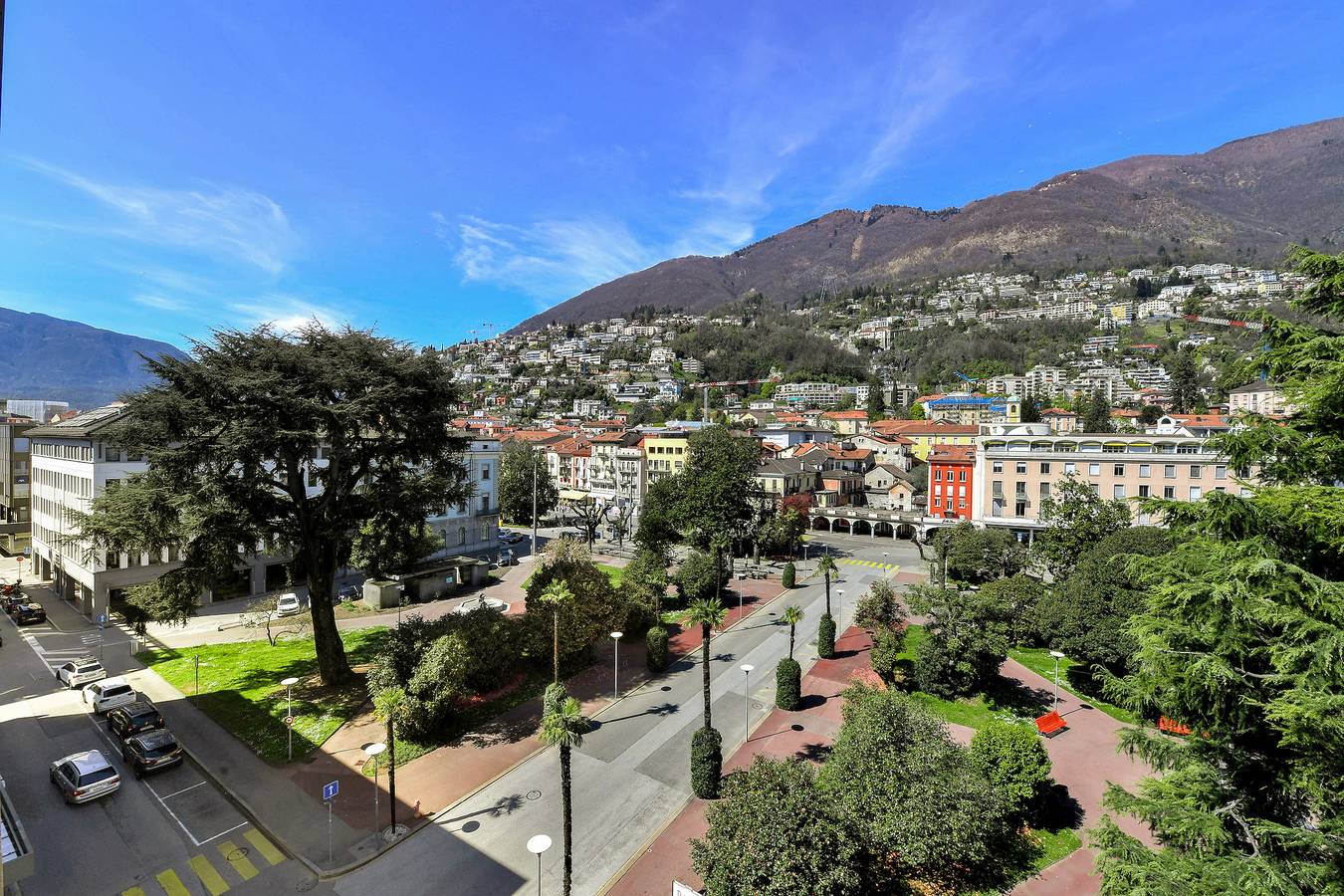 Appartement entier, Alta vista in Locarno, Alpes tessinoises