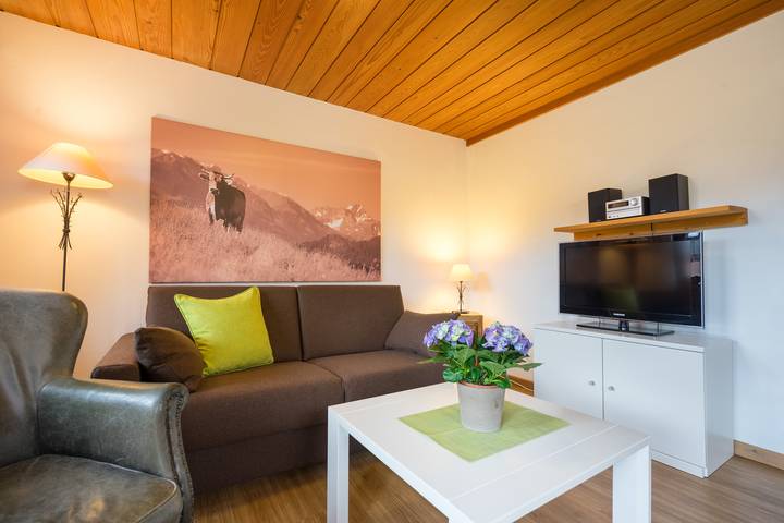 Ferienwohnung für 3 Personen, mit Balkon und Garten in Oberstdorf - 3
