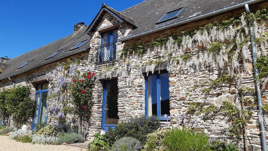 Maison de vacances pour 6 personnes, avec Balcon et Terrasse ainsi que Jardin et Vue