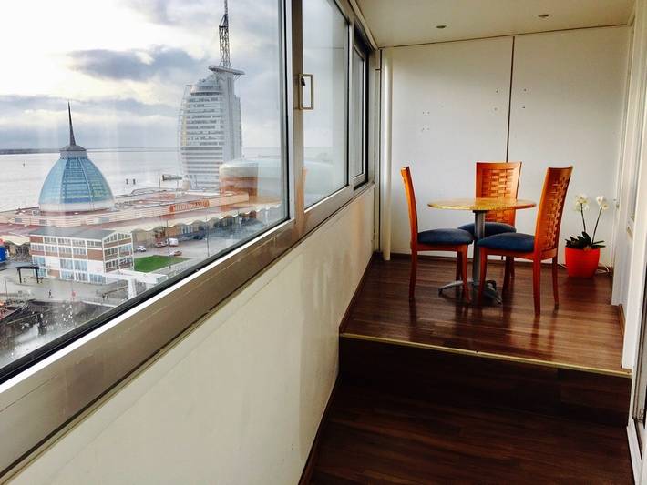 Ferienhaus mit Meerblick für 4 Personen, mit Balkon und Balkon/Terrasse an der Nordsee - 3