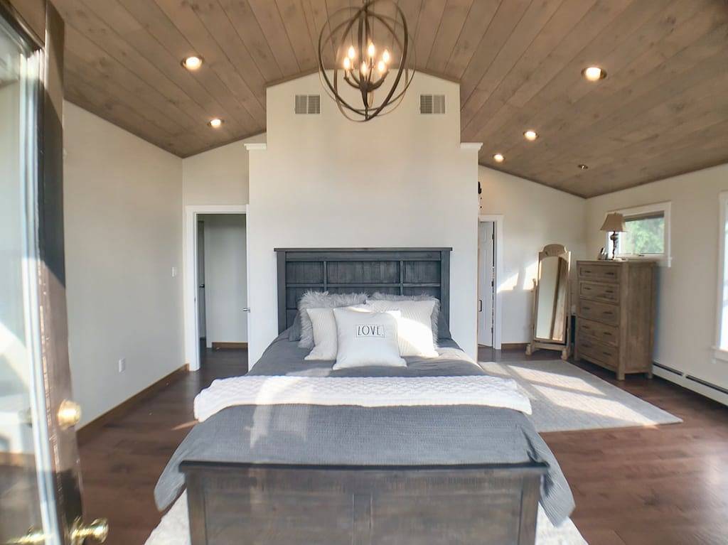 Keuka View Sonnenuntergänge auf Hyatt Hill in Keuka Lake