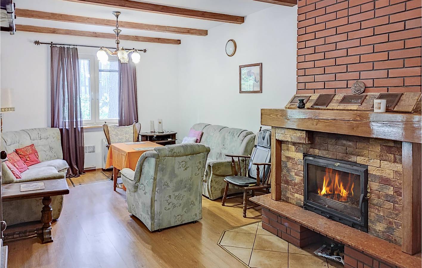 Maison de vacances pour 9 personnes avec terrasse in Mazovie