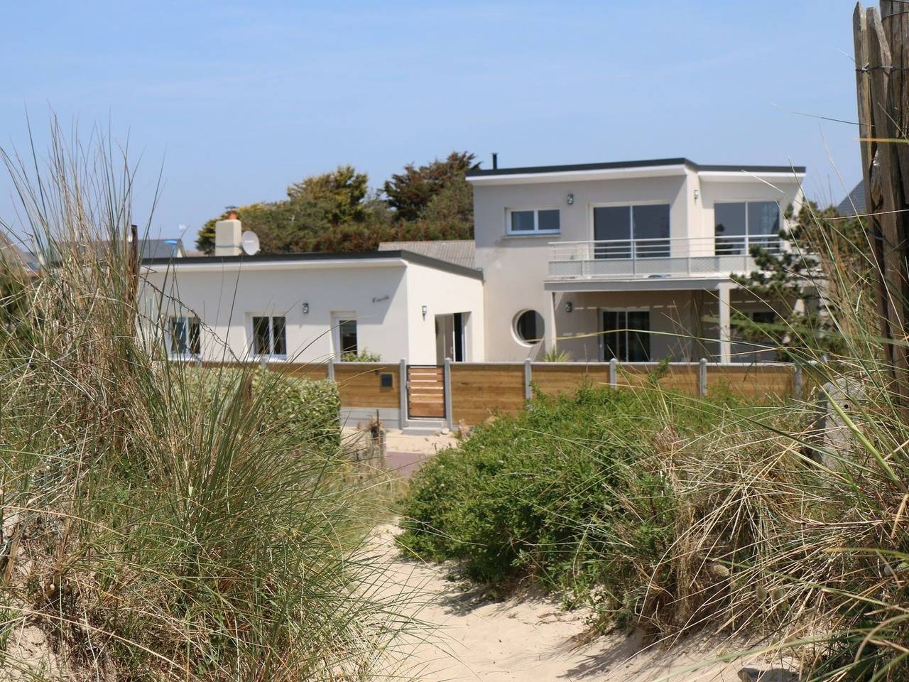 L'Escale dunes, Strände 20 Meter entfernt, Meerblick in Bretteville-sur-Ay, Région de Coutances