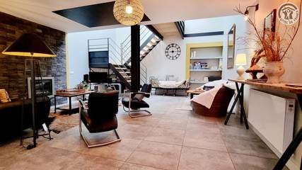 Gîte pour 4 personnes, avec terrasse et jardin à Steenwerck