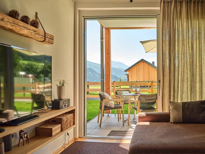 Ganze Wohnung, Wasserfall Lodge C2 - Tauplitz Lodges in Tauplitz, Dachstein