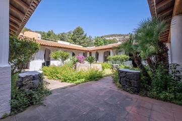 Ferienhaus für 4 Personen, mit Ausblick und Garten, mit Haustier auf den Liparische Inseln