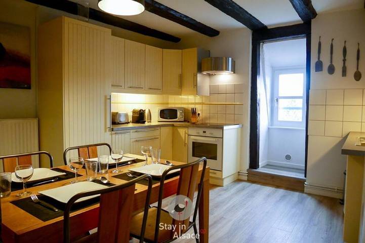 Chalet pour 6 personnes, animaux acceptés à Colmar