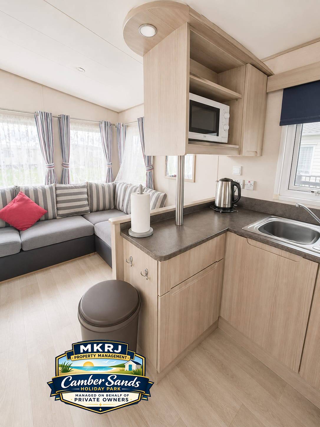 Mkrj Comfort  – Parkdean Camber Sands – Sleeps 8 - Pet Friendly - 159 in Camber Sands, Camber