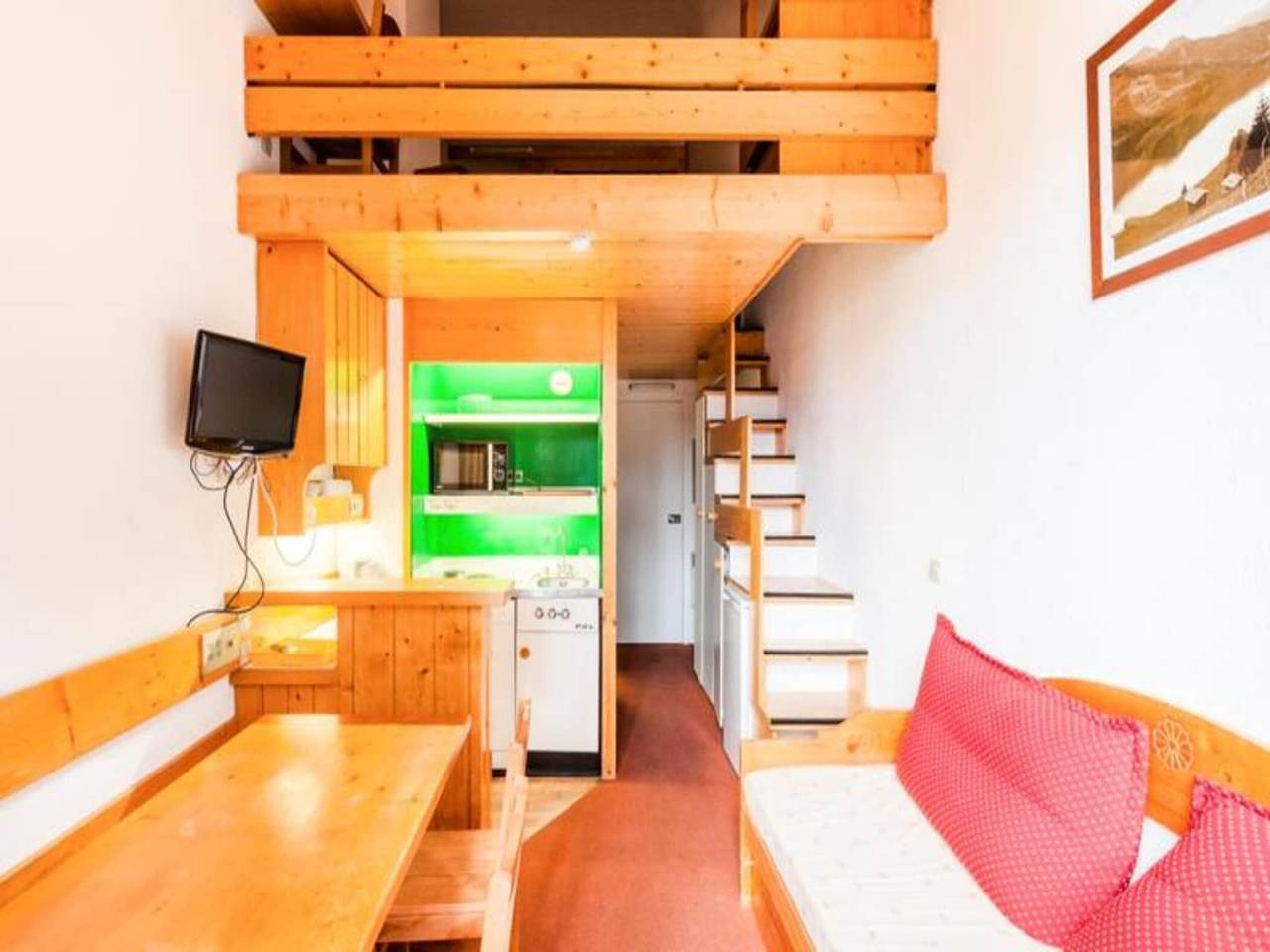 Geheel appartement, Charmettoger districtswoningen in Arc 1800, Bourg-Saint-Maurice