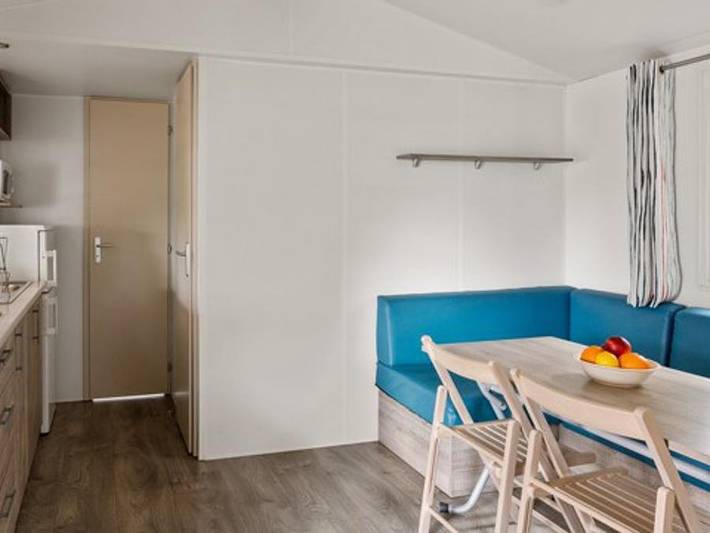 Camping Lou Souleï - Mobilheim 4 personen - Premium | 2 Zi. | 4 Pers. | Erhöhte Terrasse | 2 Bäder | Klimaanlage in Carry-le-Rouet, Mittelmeerküste (Frankreich)