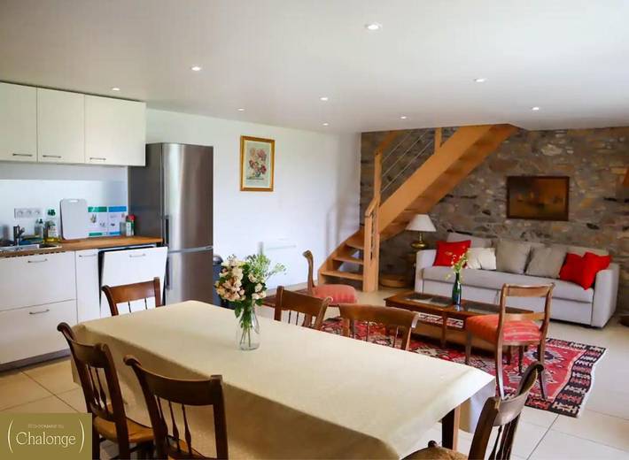 Location de vacances pour 10 personnes, avec terrasse, animaux acceptés à Héric - 4