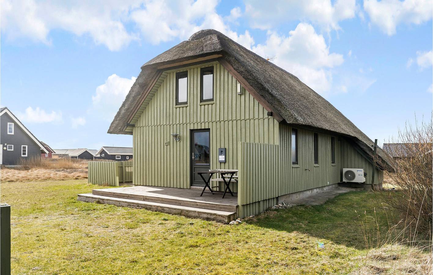 Holiday home for 7 people with terrace in Langerhuse, Harboøre