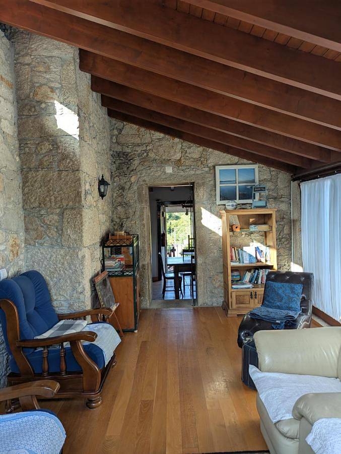 Casa de férias para 3 pessoas, com jardim e vista, com animais de estimação em Vila Praia de Ancora