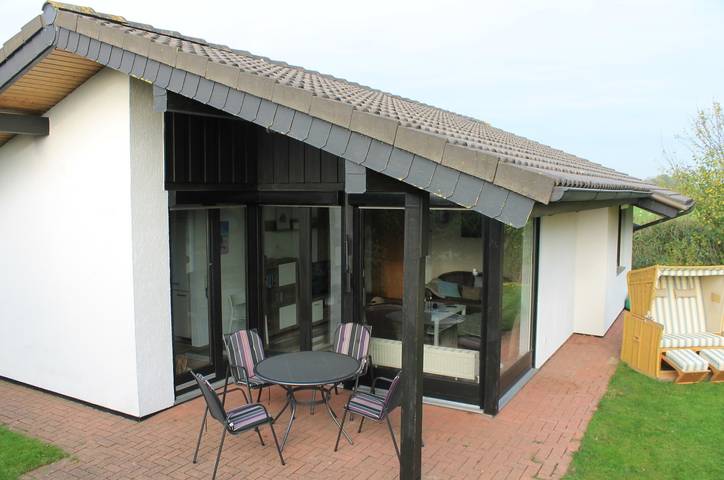 Ferienhaus für 5 Personen, mit Terrasse und Garten