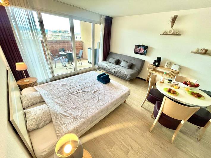 Gîte pour 4 personnes, avec vue et balcon dans Gare De Lourdes - 3