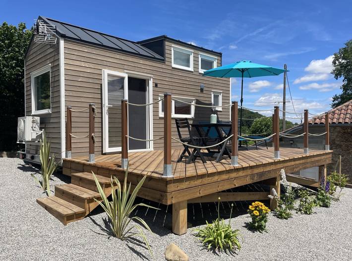Gîte pour 2 personnes, avec terrasse et sauna