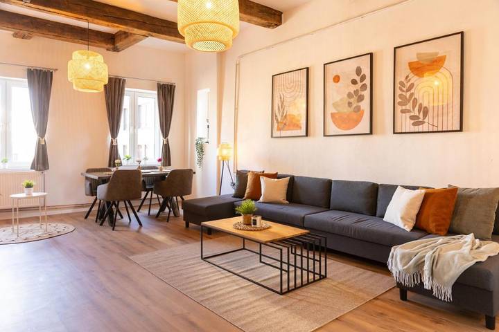 Ferienwohnung für 9 Personen, mit Ausblick, mit Haustier
