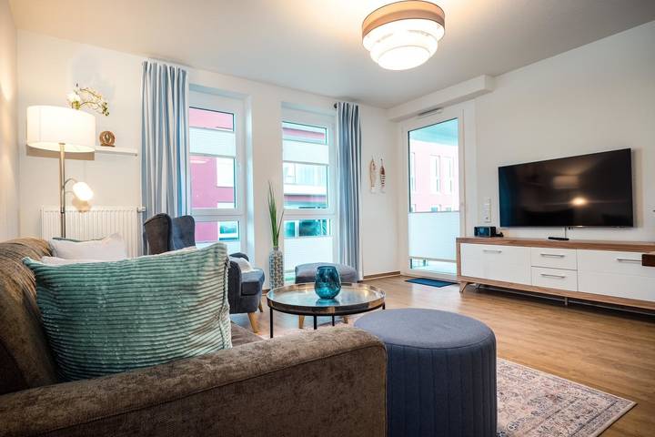Ferienwohnung für 4 Personen, mit Terrasse und Garten sowie Pool und Sauna in Olpenitz - 4