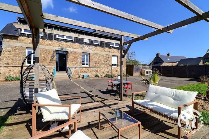 Gîte pour 4 personnes, avec Terrasse ainsi que Jardin et Vue à Vieux-Vy-sur-Couesnon