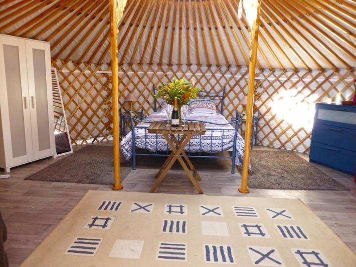 Tente pour 2 personnes, avec jardin et vue dans le Lot-et-Garonne - 2