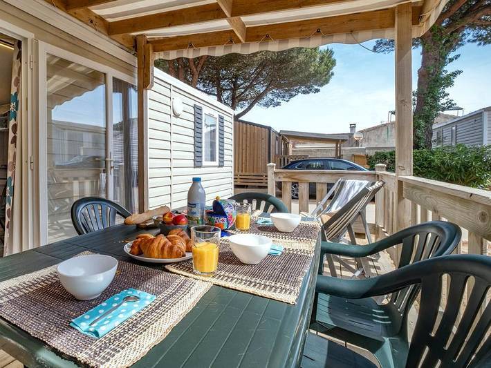 Camping pour 6 personnes, avec bassin pour enfant, animaux acceptés à Le Bois-Plage-en-Ré - 3