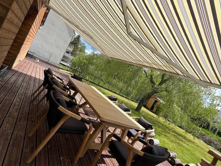 Chalet pour 11 personnes, avec jardin et vue, animaux acceptés à Chambon-sur-Lac - 3