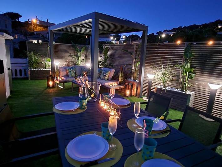 Location de vacances pour 6 personnes, avec jardin et vue dans Plage de la Crique de l'Anau - 2