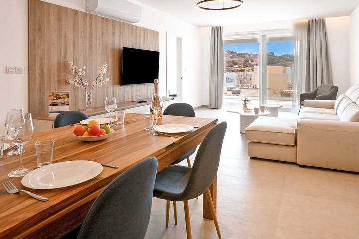 Appartement de vacances pour 4 personnes, avec vue sur l’océan et balcon, adapté aux familles - 1