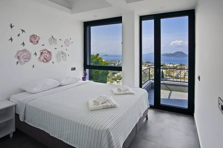 6 Room,private pool famous villa with the best view in Bodrum, Türkische Ägäis