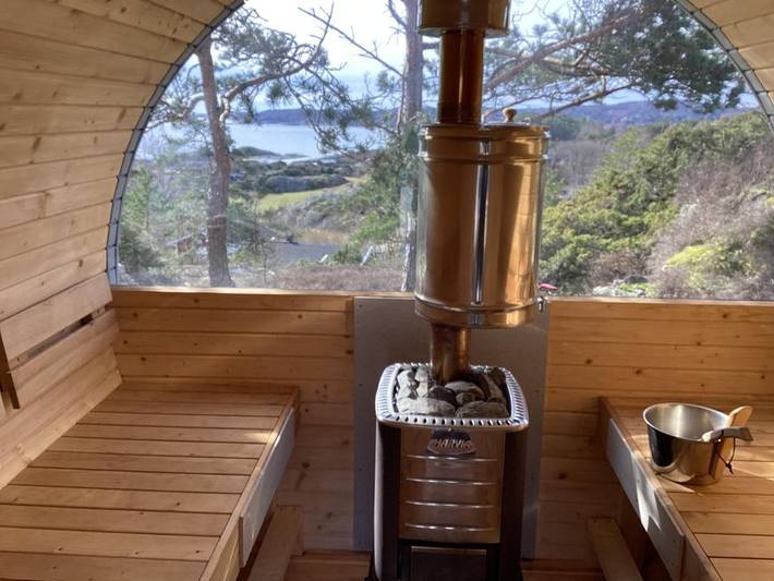 Lodge für 2 Personen, mit Sauna und Seeblick sowie Garten und Ausblick in Bohuslän - 2