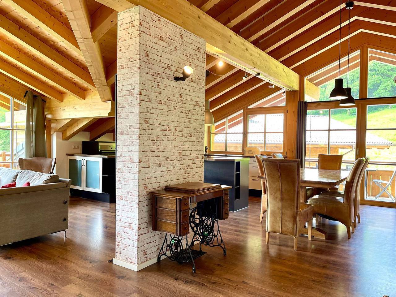 Ganze Wohnung, Loftliving 4-Raum-Ferienwohnung Rustica in Obermaiselstein, Bayerisch Schwaben