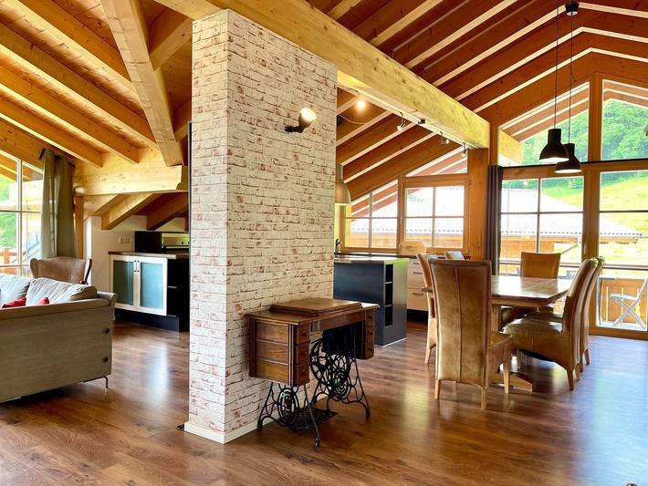 Ferienwohnung für 7 Personen, mit Balkon und Ausblick in Obermaiselstein - 2