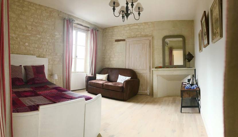 Chambre d’hôte pour 4 personnes, avec jardin