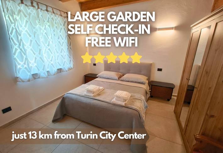 Casa vacanza per 4 persone, con balcone e giardino, con animali domestici in Chieri