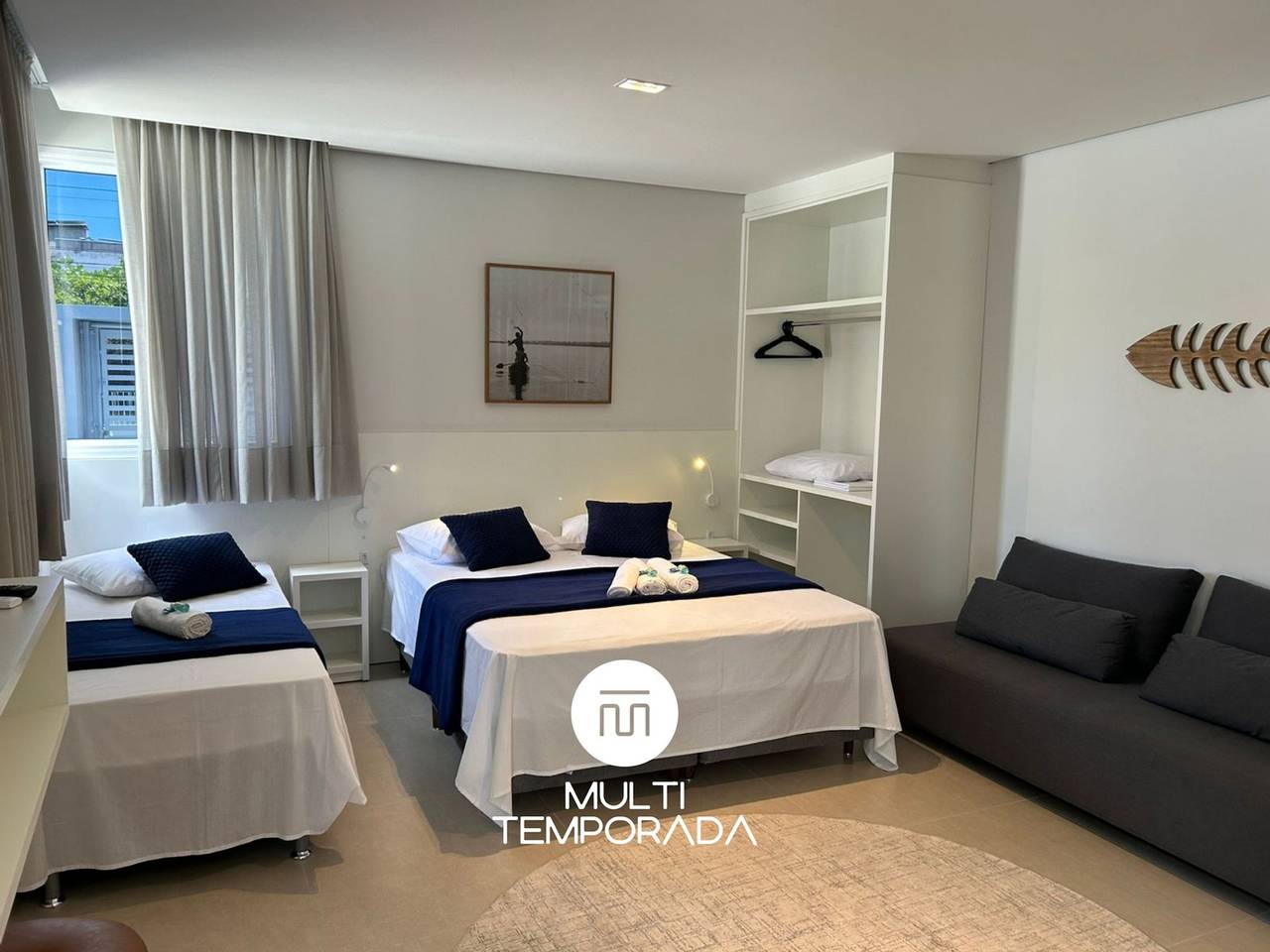 Entire studio, Loft Praia do Trapiche - D´Santa Loft´s - Penha/Sc in Beto Carrero World, Penha