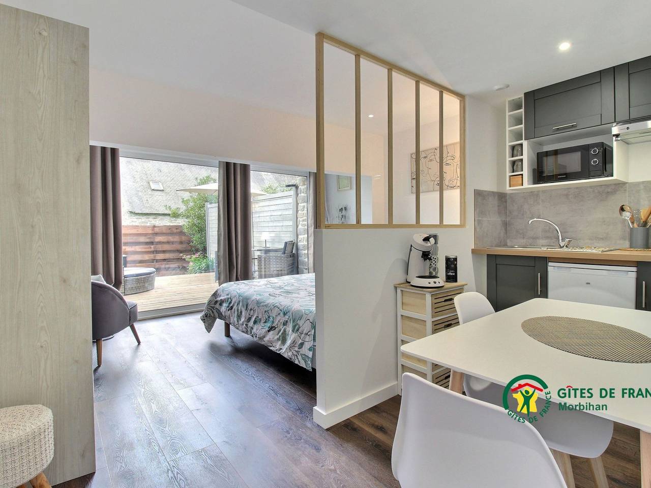 Apartamento entero, "L'Aube" - privates Spa - ruhig gelegen in Surzur, Côte des Mégalithes