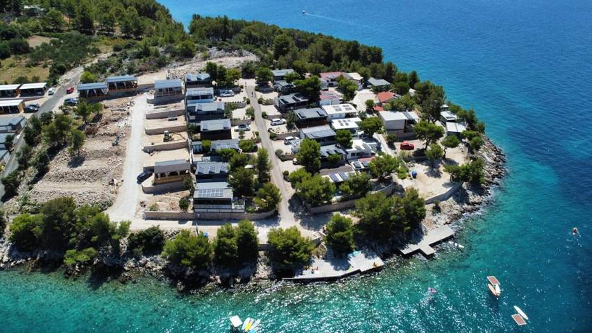 Camping für 4 Personen, mit Ausblick und Terrasse, mit Haustier in Drage (Pakoštane) - 3