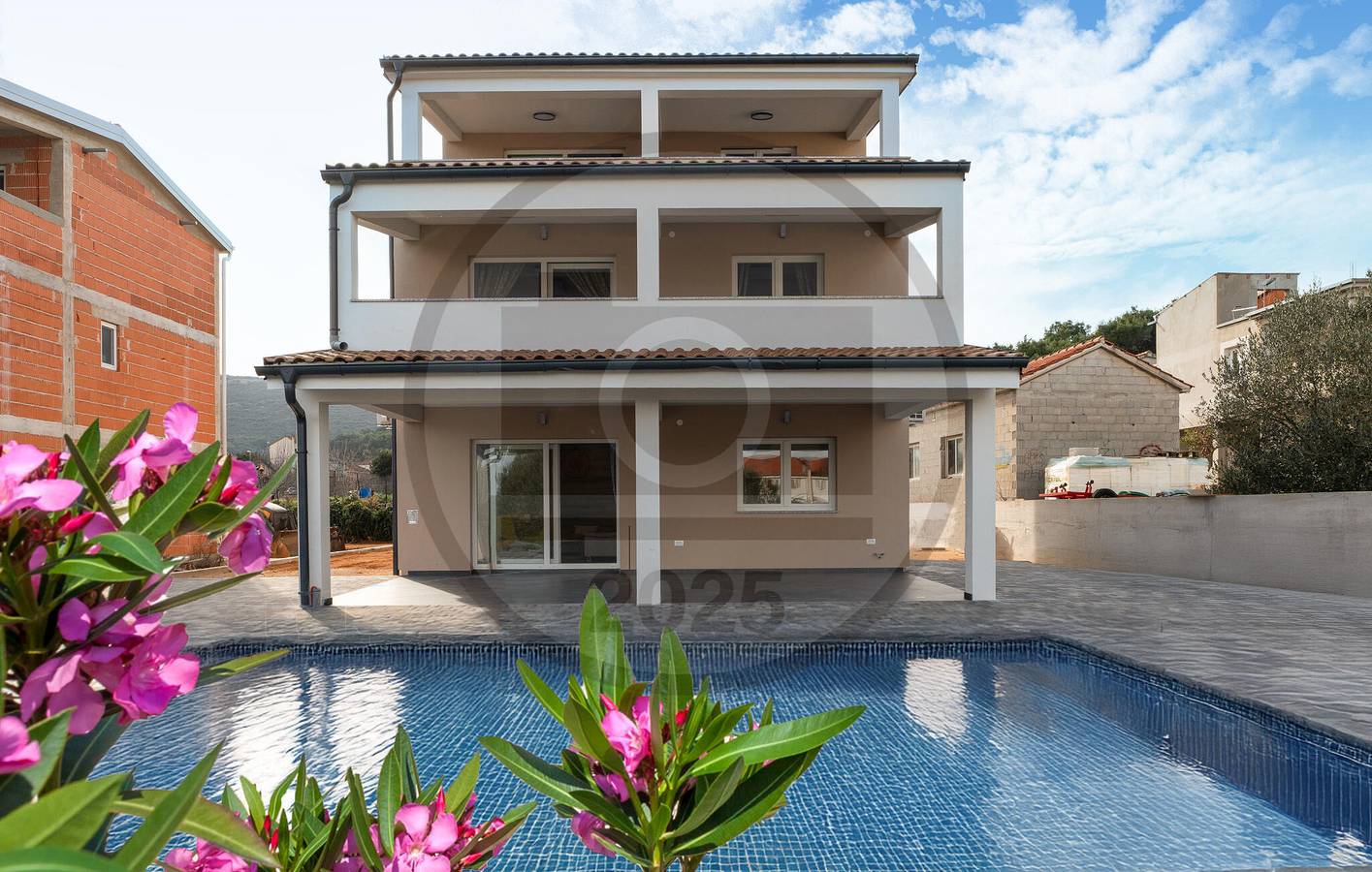 Holiday home for 10 people with pool in Zdrelac, Pasman